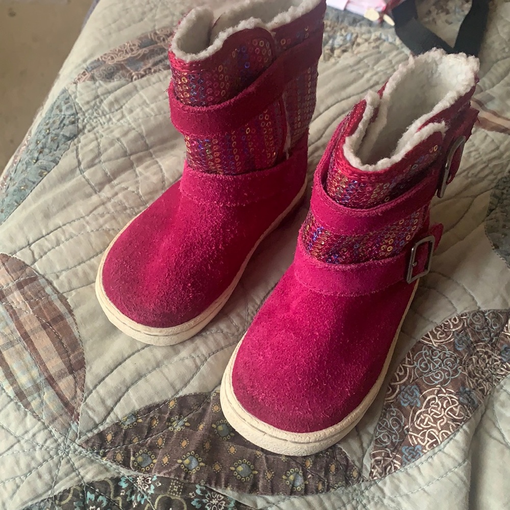 HotPink toddler Boots
